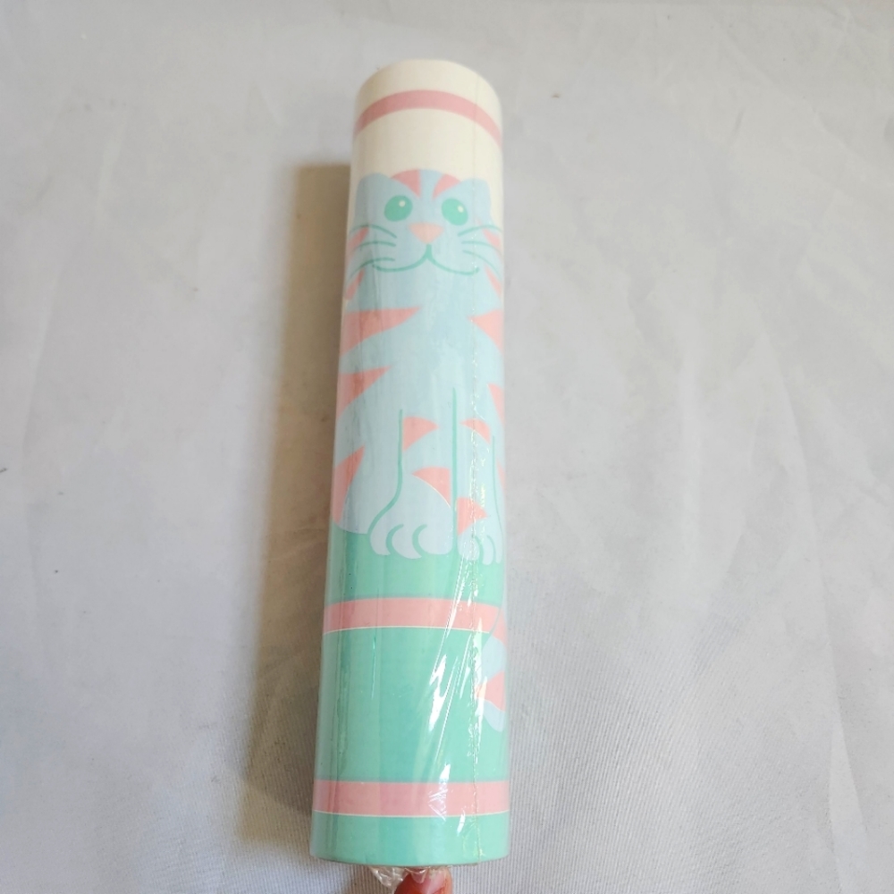 NEW Pastel Cat Kitten Wallpaper Border Roll Vintage